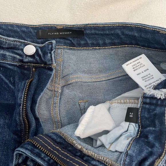 Womens Flying Monkey flare jeans - Picture 2 of 4